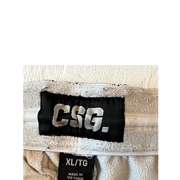 CSG Zippered Pocket Ankle Joggers Mens XL - Picture 3 of 3